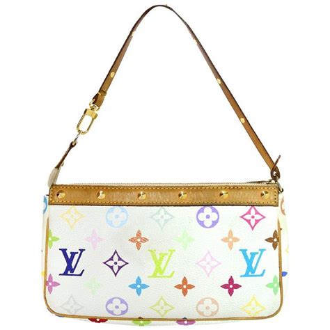 lv white rainbow bag|louis vuitton bag monogram.